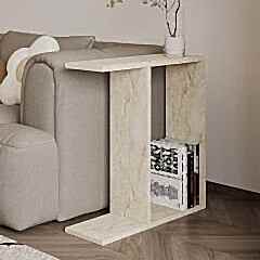 Lotus Modern Yan Sehpa – Kitaplıklı ve Dekoratif Tasarım