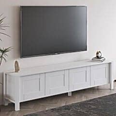 Vachel 4 Kapaklı Modern TV Sehpası - 160 cm