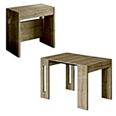 İnarch Dizayn Nivo Modüler Açılır Yemek Masası – Modern Dresuar & Çok Amaçlı Masa,Kapalı 44 cm - Açık 116 cm