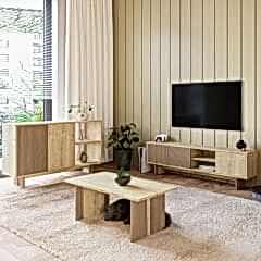 İnarch Dizayn Ravello Oturma Odası SET – Modern Konsol, TV Sehpası ve Orta Sehpa Üçlü Takım