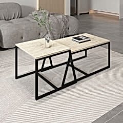 Minimal İkili Orta Sehpa – Modern Tasarım, Çok Amaçlı Kullanım