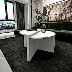 Dolunay Çok Amaçlı İkili Modern Orta Sehpa, Yan Sehpa