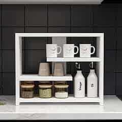 Gupse Çok Amaçlı 3 Katlı Raf – Mutfak ve Dekoratif Düzenleyici