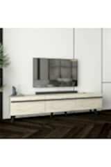 Amsterdam 3 Kapaklı Modern TV Sehpası