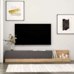Majör Modern 2 Kapaklı TV Sehpası – 180 cm